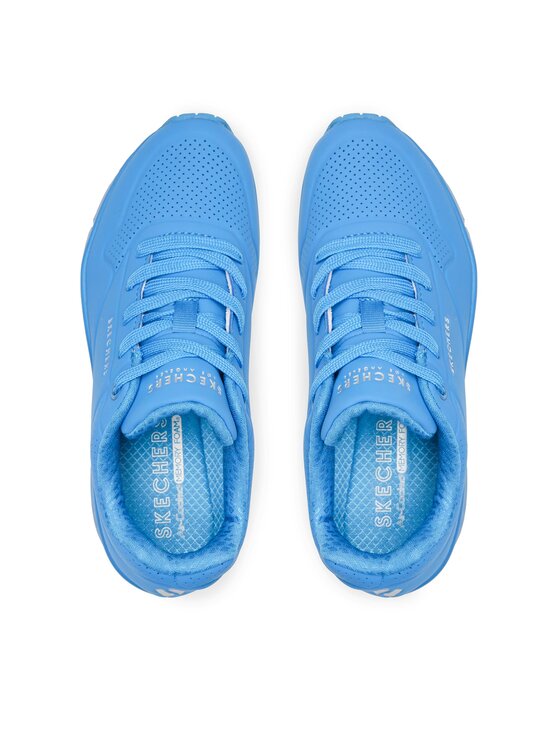 Skechers Skechers Sneakersy Night Shades 73667 Niebieski