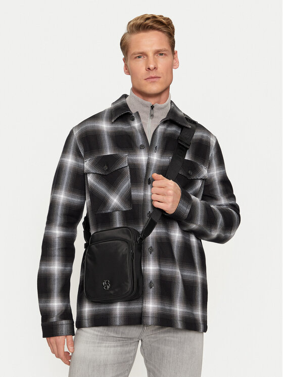 BOSS Boss Umhängetasche 50523462 Schwarz