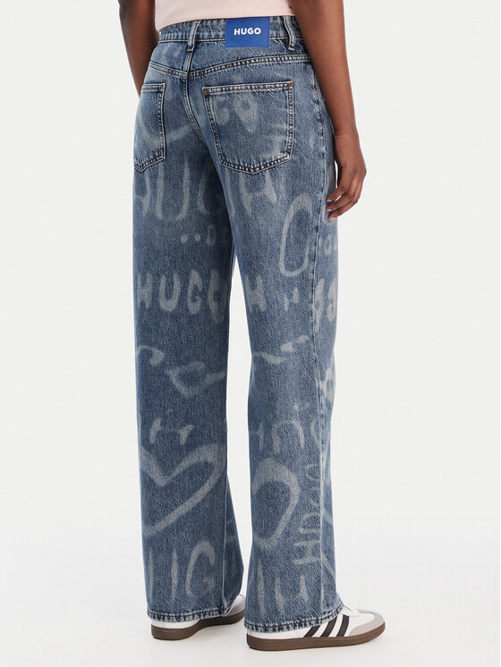 HUGO HUGO Teksad Gamala 50553051 Sinine Baggy Fit