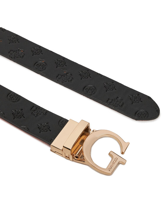Guess Guess Sieviešu josta Arlena Logo (PG) Belts BW9159 P4330 Melns