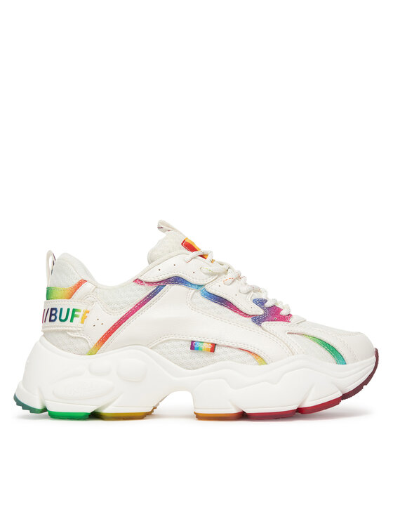 Buffalo Buffalo Sneakersy 1410125 Bílá