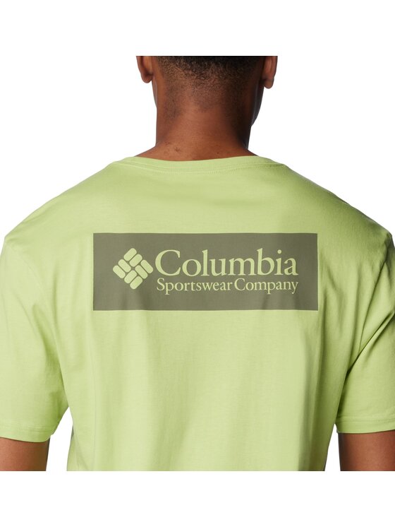 Columbia Columbia T-Shirt 1834041 Zielony Regular Fit