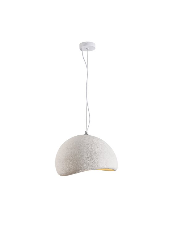 MIAhome MIAhome Lampa wisząca Japandi 60 cm Biały
