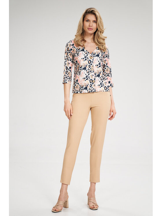 FIGL FIGL Halenka M699 Barevná Regular Fit