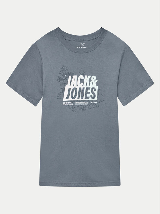 Jack&Jones Junior Majica Map Summer 12257988 Modra Regular Fit