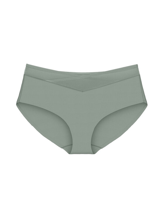 Triumph Triumph Klasične gaćice s visokim strukom True Shape Sensation 10218231 Zelena