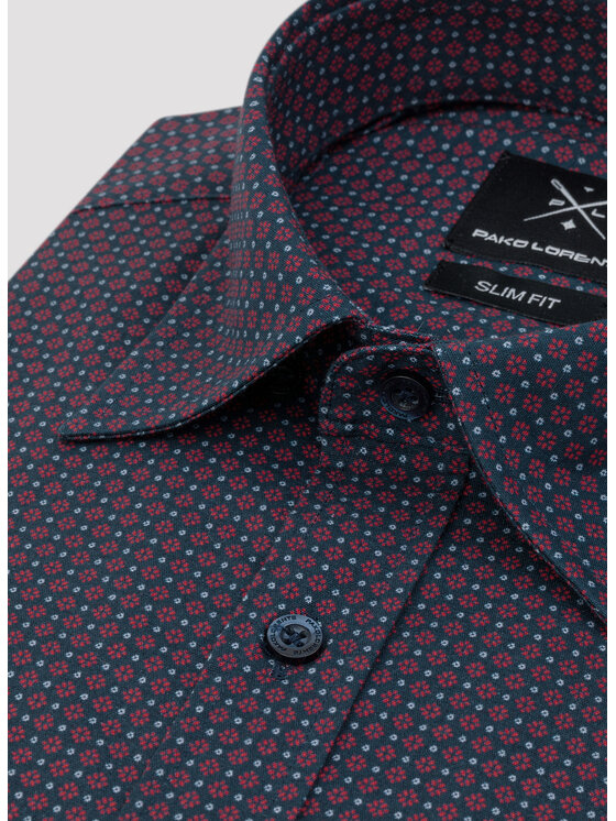 Pako Lorente Pako Lorente Koszula P23SF-1X-025 Granatowy Slim Fit