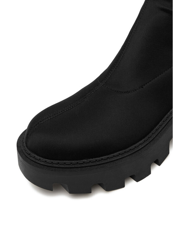 DeeZee DeeZee Čizme preko koljena 67091-8H Crna