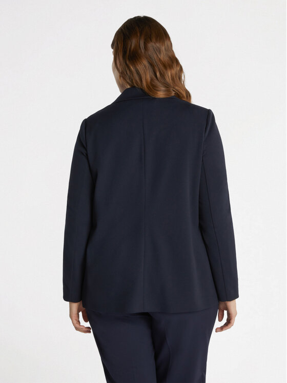 Fiorella Rubino Fiorella Rubino Giacca di transizione Q496T000173N034 Blu A-Line Fit