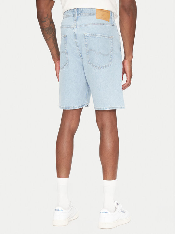 Jack&Jones Jack&Jones Jeans kratke hlače Tony 12269489 Modra Loose Fit