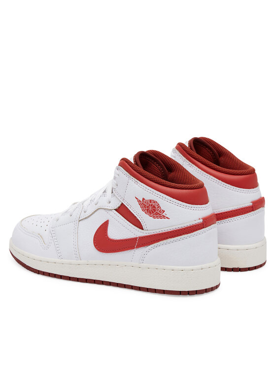 Nike Nike Sneakersy Air Jordan 1 MID SE FJ3464 Biały