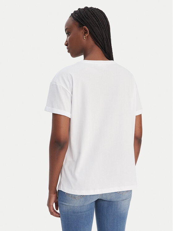 Liu Jo Liu Jo T-Shirt WA6413 JS904 Bílá Regular Fit