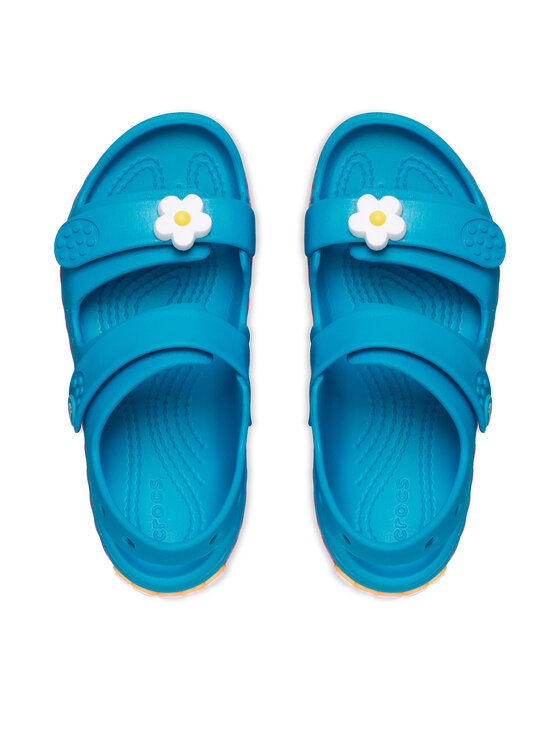 Crocs Crocs Sandale Toddler Crocband Cruiser Ricrac Sandal 211032 Albastru