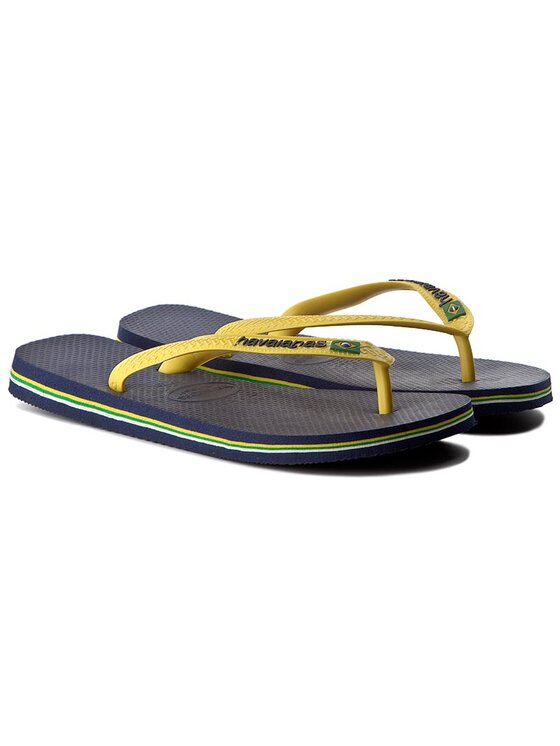 Havaianas Havaianas Japonki Brasil Logo 41108503587 Żółty