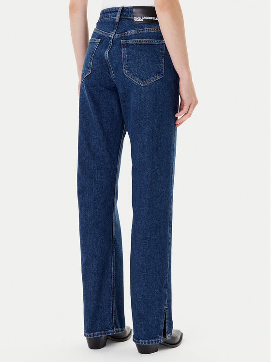 Karl Lagerfeld Jeans Karl Lagerfeld Jeans Jeansy A3W10061 Niebieski Straight Fit