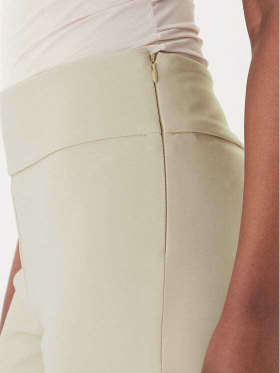 Rinascimento Rinascimento Штани з тканини CFC0127876003 Бежевий Slim Fit