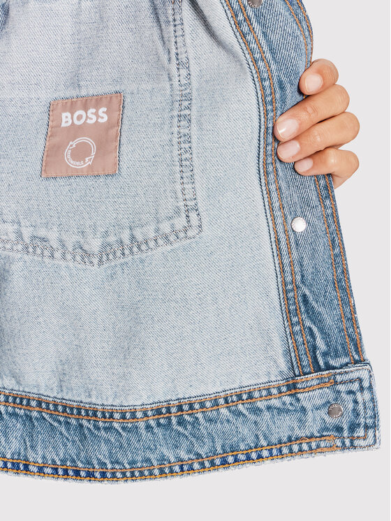 BOSS Boss Jeans jakna 50474222 Modra Regular Fit