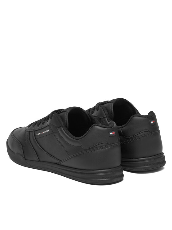Tommy Hilfiger Tommy Hilfiger Sneakersy Lopro Cup Leather FM0FM05677 Czarny