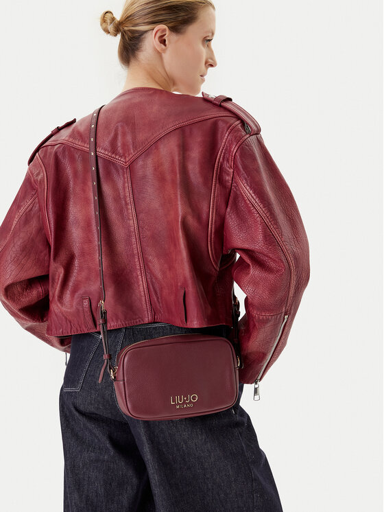 Liu Jo Torebka Ecs S Camera Case AF5137 E0058 Bordowy