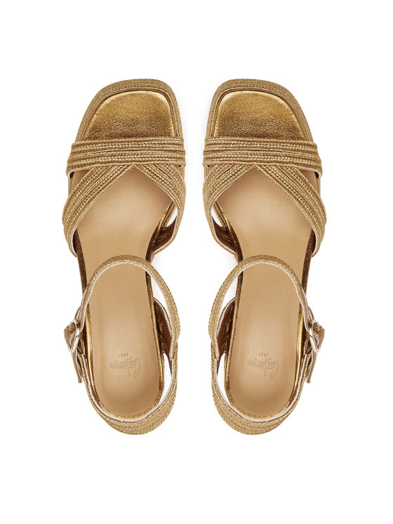 Castañer Castañer Espadrilky Valle/142 023116 Zlatá