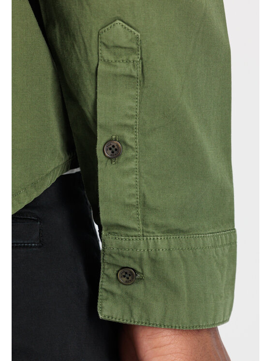 Alpha Industries Alpha Industries Koszula AI.138422-142-XL Khaki Regular Fit