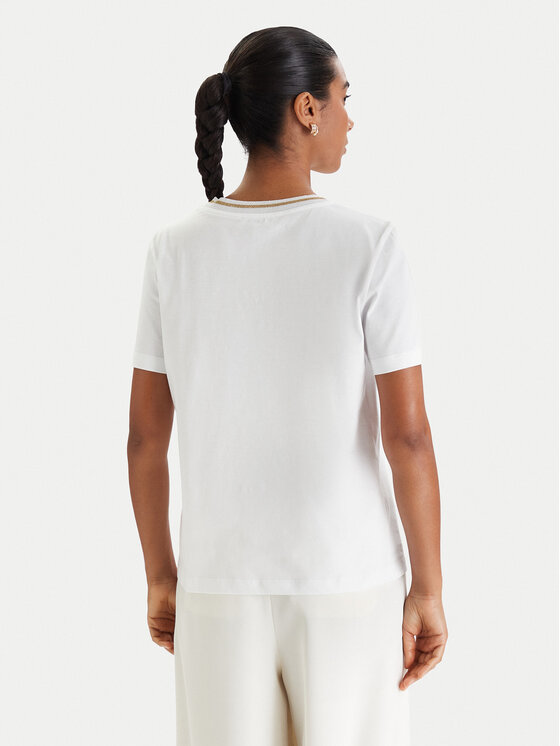 Luisa Spagnoli Luisa Spagnoli T-Shirt Balearica 543152 Biały Regular Fit