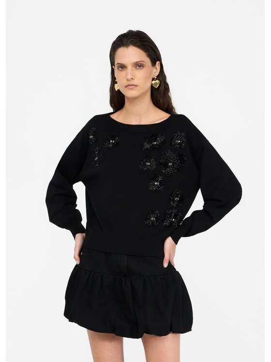 Liu Jo Liu Jo Maglione CF5271MA96EM9799 Nero Regular Fit