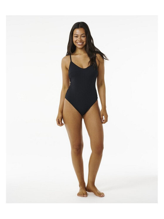 Rip Curl Rip Curl Strój kąpielowy Premium Surf Cheeky 1Pc Czarny