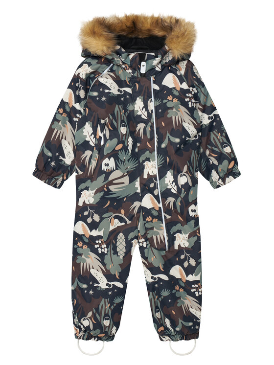 Reima Reima Zimná kombinéza Lappi 5100129C Hnedá Regular Fit