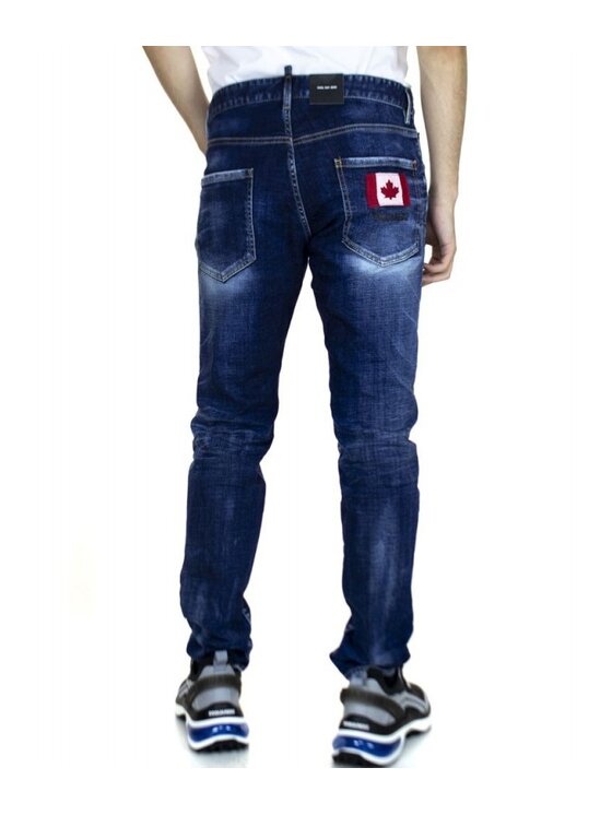 Dsquared2 Dsquared2 Jeansy S74LB1336 S30664/470 Modrá Tight Fit