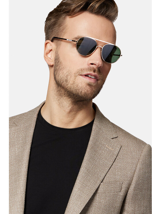 Lancerto Lancerto Marynarka Caravia MA099123000003 Beżowy Slim Fit