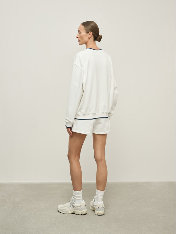 La Mania La Mania Felpa ALBERTO Bianco Classic Fit