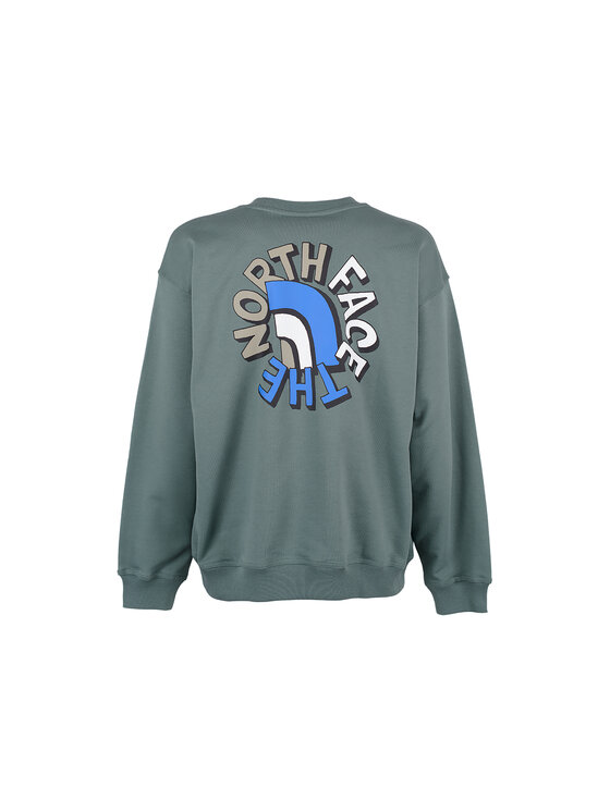 The North Face The North Face Felpa NF0A8C3UHCH1 Verde Regular Fit
