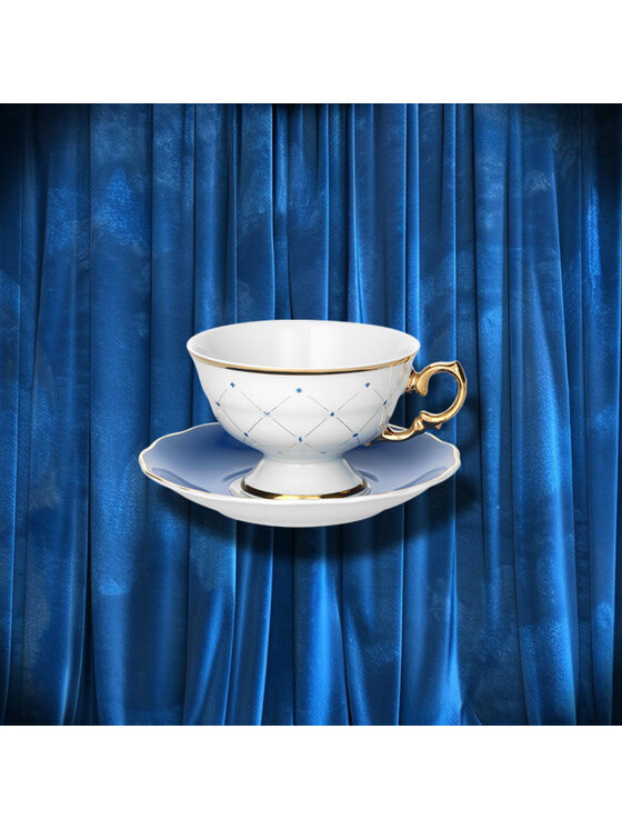 Ćmielów Ćmielów Filiżanka do herbaty Alaska Circus Blue Niebieski