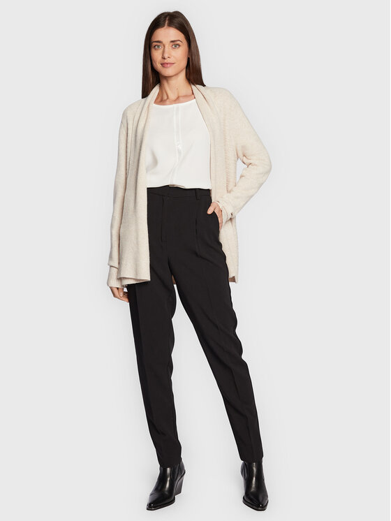 Olsen Olsen Strickjacke Henny 11003864 Écru Regular Fit