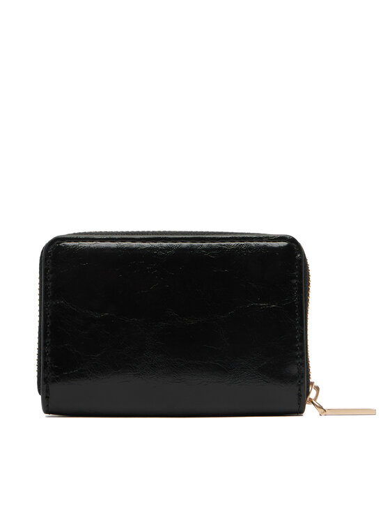 Calvin Klein Calvin Klein Портфейл Foil Glossy Square Zip Around LV04F1201G Черен