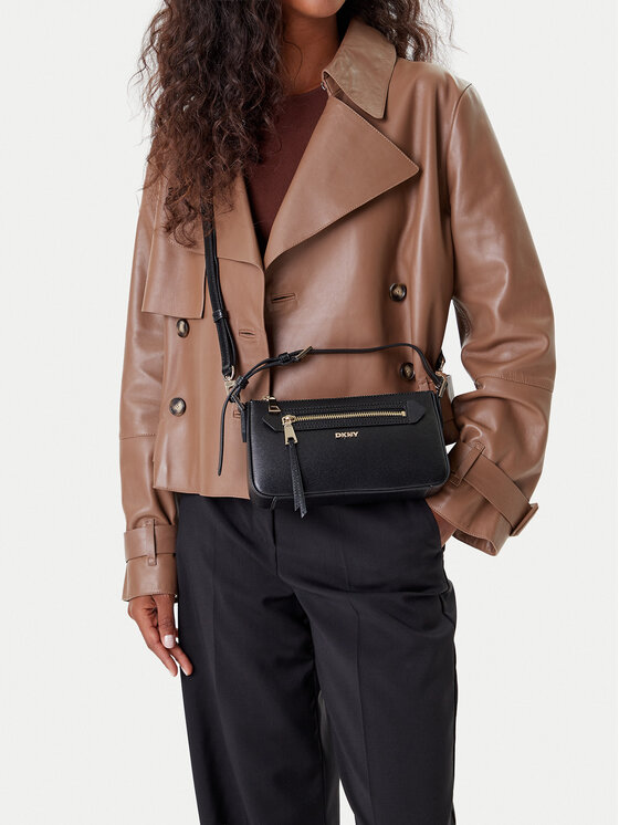 DKNY DKNY Ročna torba R42HKE18 Črna