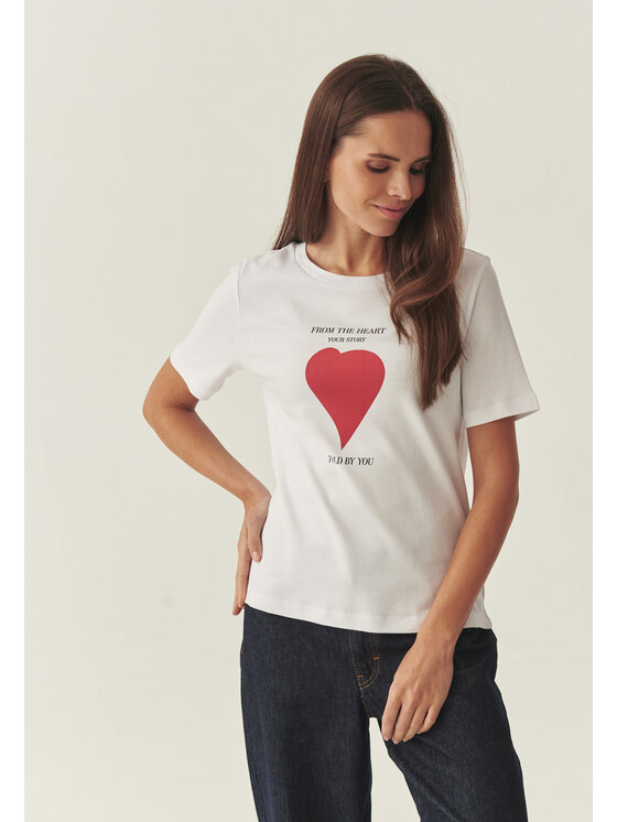 TATUUM Tatuum T-Shirt AJMIRJA 2 Bílá Classic Fit