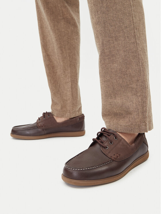 Clarks Clarks Mokasini Bratton Boat 26181271 Rjava