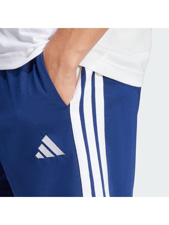 adidas adidas Szorty sportowe Essentials 3-Stripes JF3679 Granatowy Regular Fit