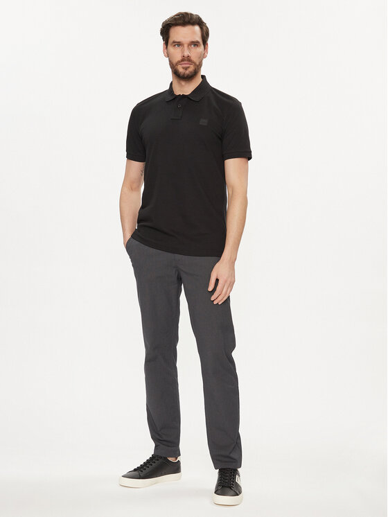 Boss Poloshirt Passenger 50507803 Schwarz Slim Fit | Modivo.de
