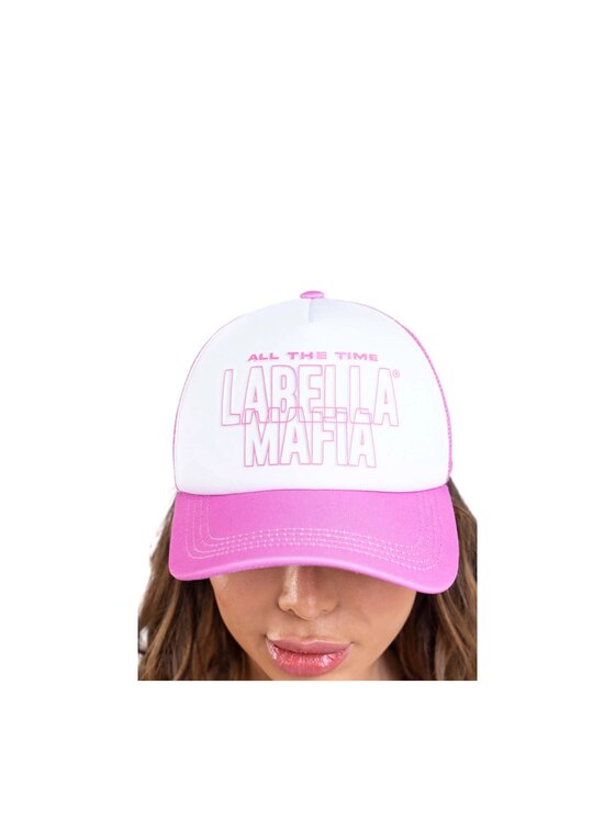 LaBellaMafia LaBellaMafia Czapka z daszkiem HAT PINK Różowy