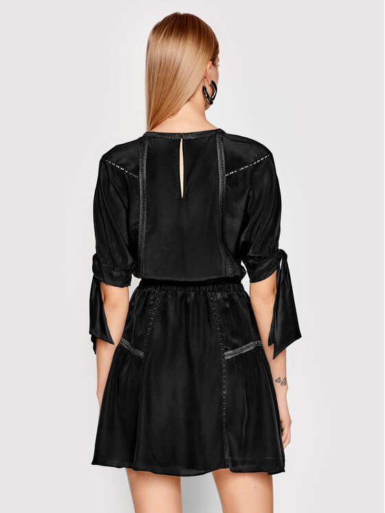 Vestito da giorno Vintage Lace FROB24132K Nero