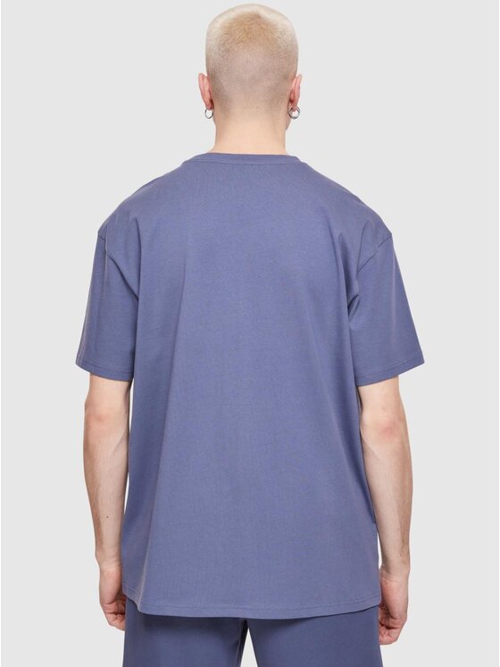 Urban Classics Urban Classics T-Shirt Koszulka Oversize Męska Jasna Niebieska Urban Classics TB1778 L Niebieski Oversize