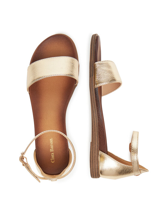 Clara Barson Clara Barson Sandalen MAGNA WS5811-01 Goldfarben