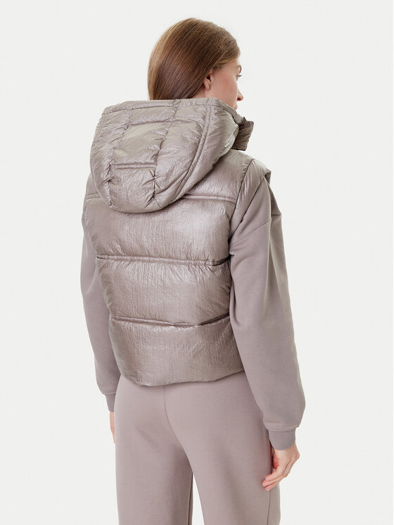 Guess Guess Bezrękawnik W5YL11 WHDO2 Szary Regular Fit