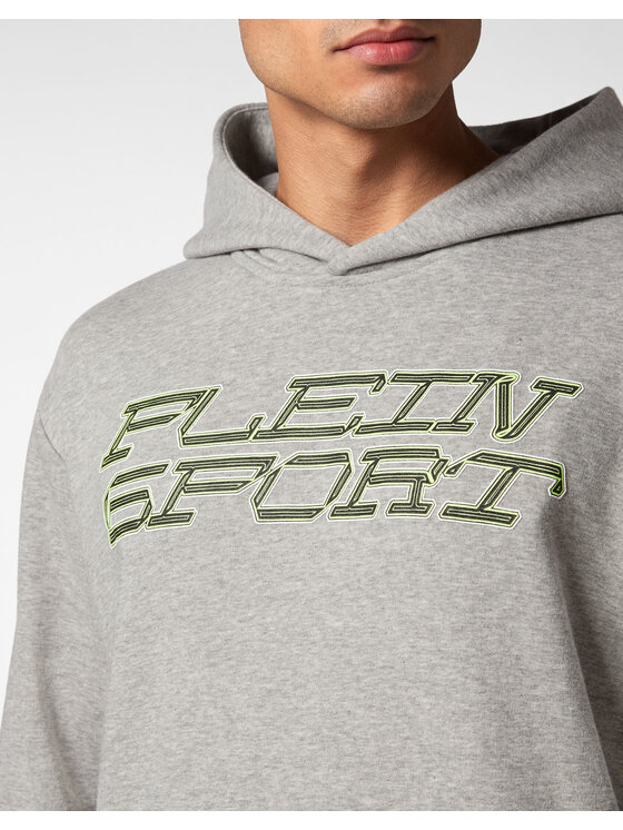 Plein Sport Plein Sport Bluza 2421 Szary Regular Fit