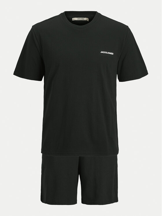 Jack&Jones Jack&Jones Pijama Everest 12273635 Negru Standard Fit