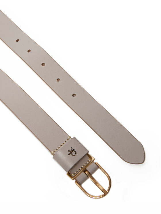 Calvin Klein Calvin Klein Ženski pas Ck Metal Loop Round Buckle 25Mm LV04F7039G Rjava