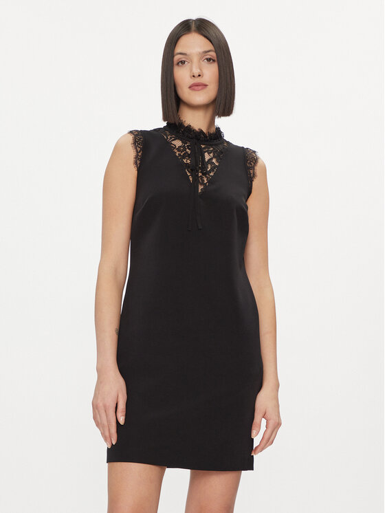 Liu Jo Liu Jo Φόρεμα κοκτέιλ WA4106 T7896 Μαύρο Regular Fit